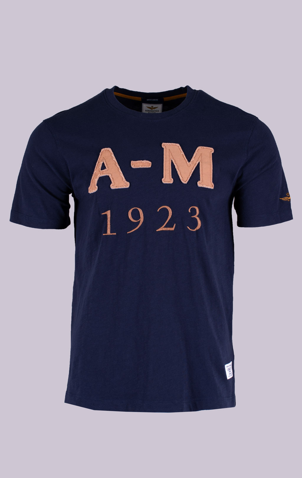 Футболка AERONAUTICA MILITARE SS 26/BD blue navy (TS 2526) 