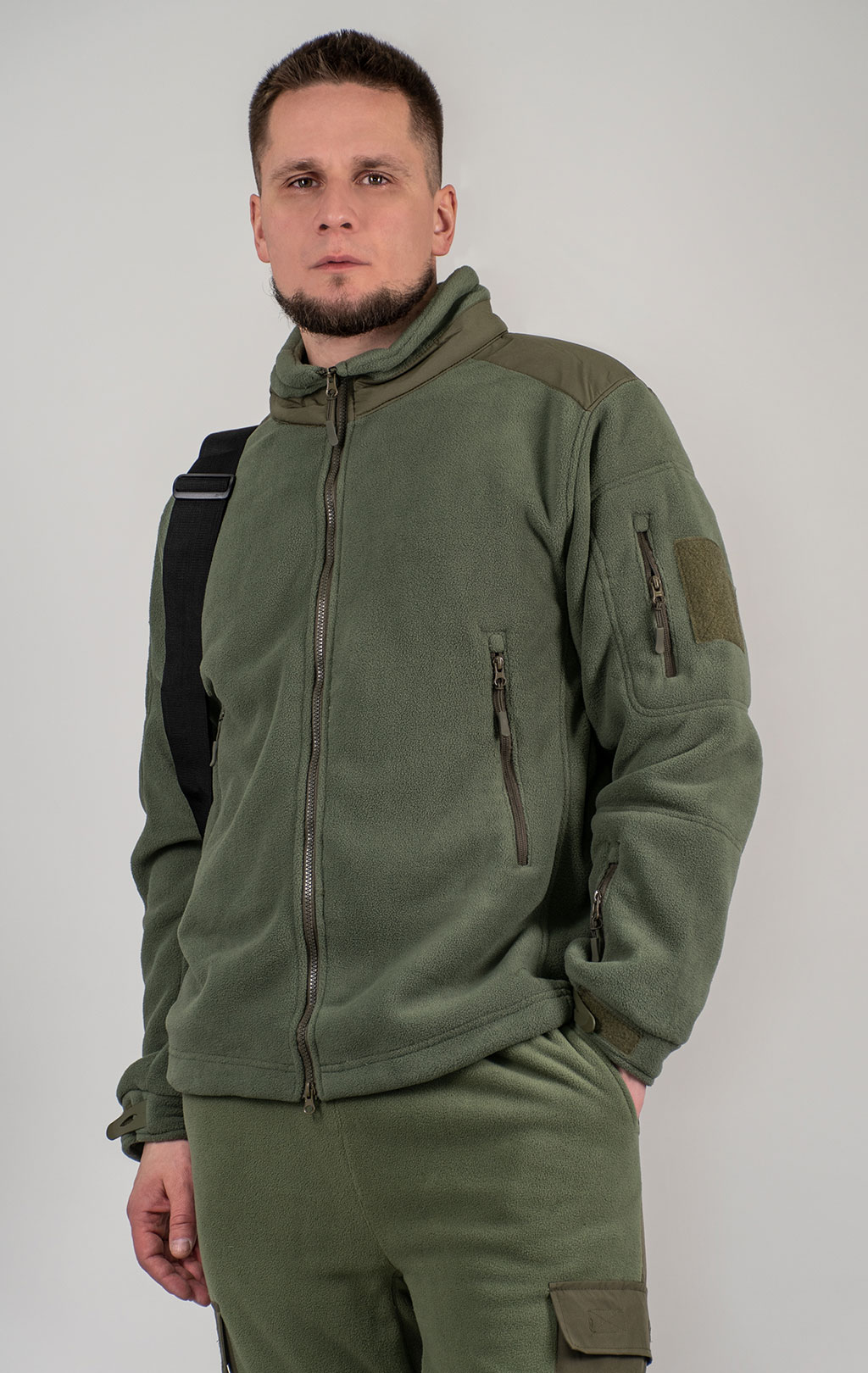 Костюм SABADO полартек утеплённый green a-2051 