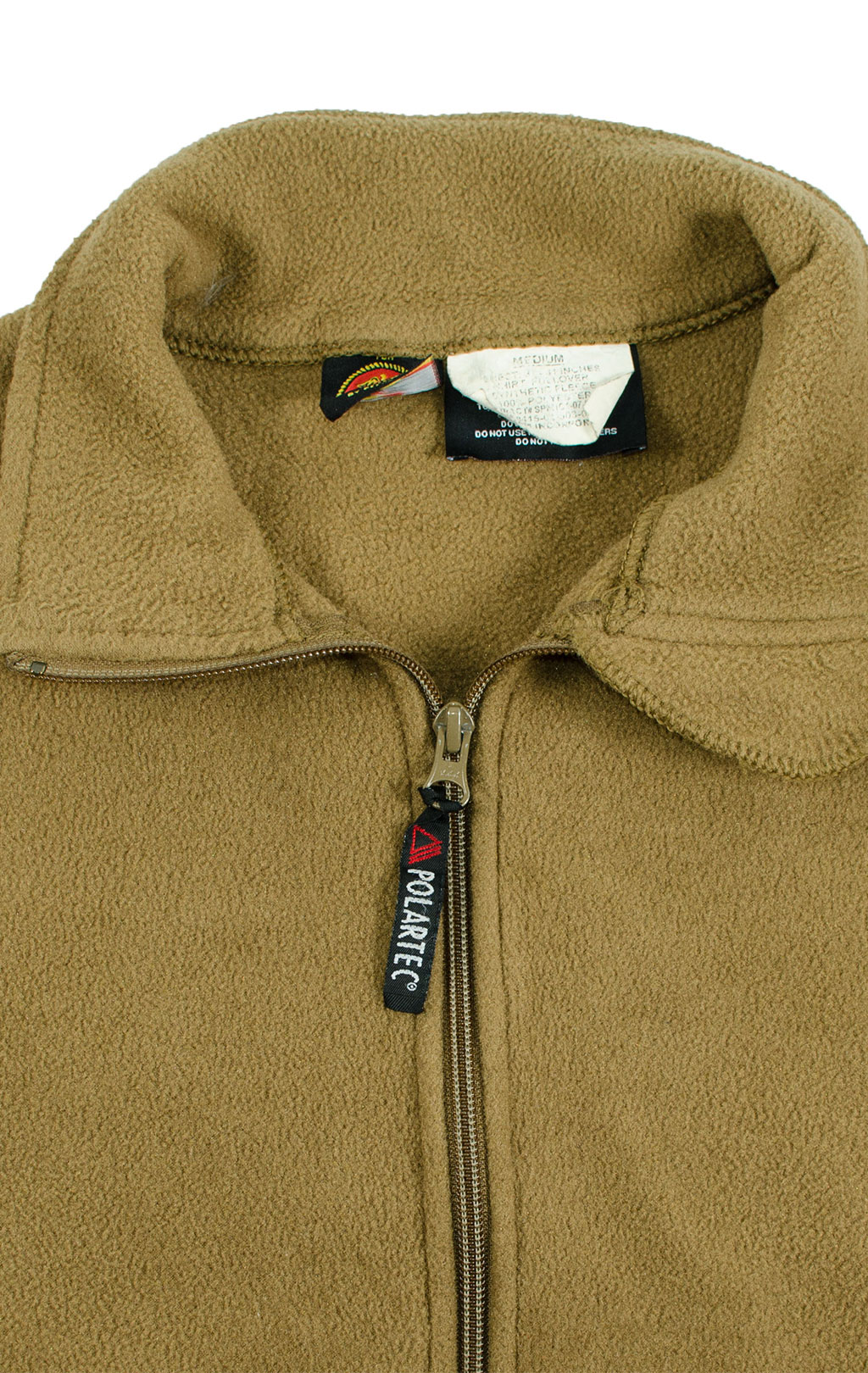 Флис 1/2 zip армейский POLARTEC USMC brown б/у США