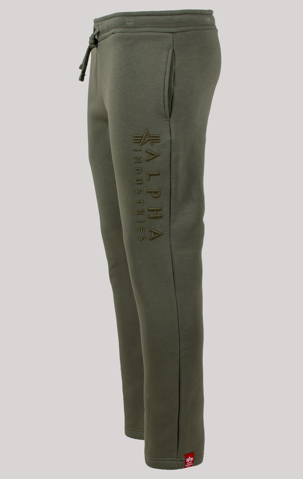 Брюки спортивные джоггеры ALPHA INDUSTRIES EMB JOGGER dark olive 