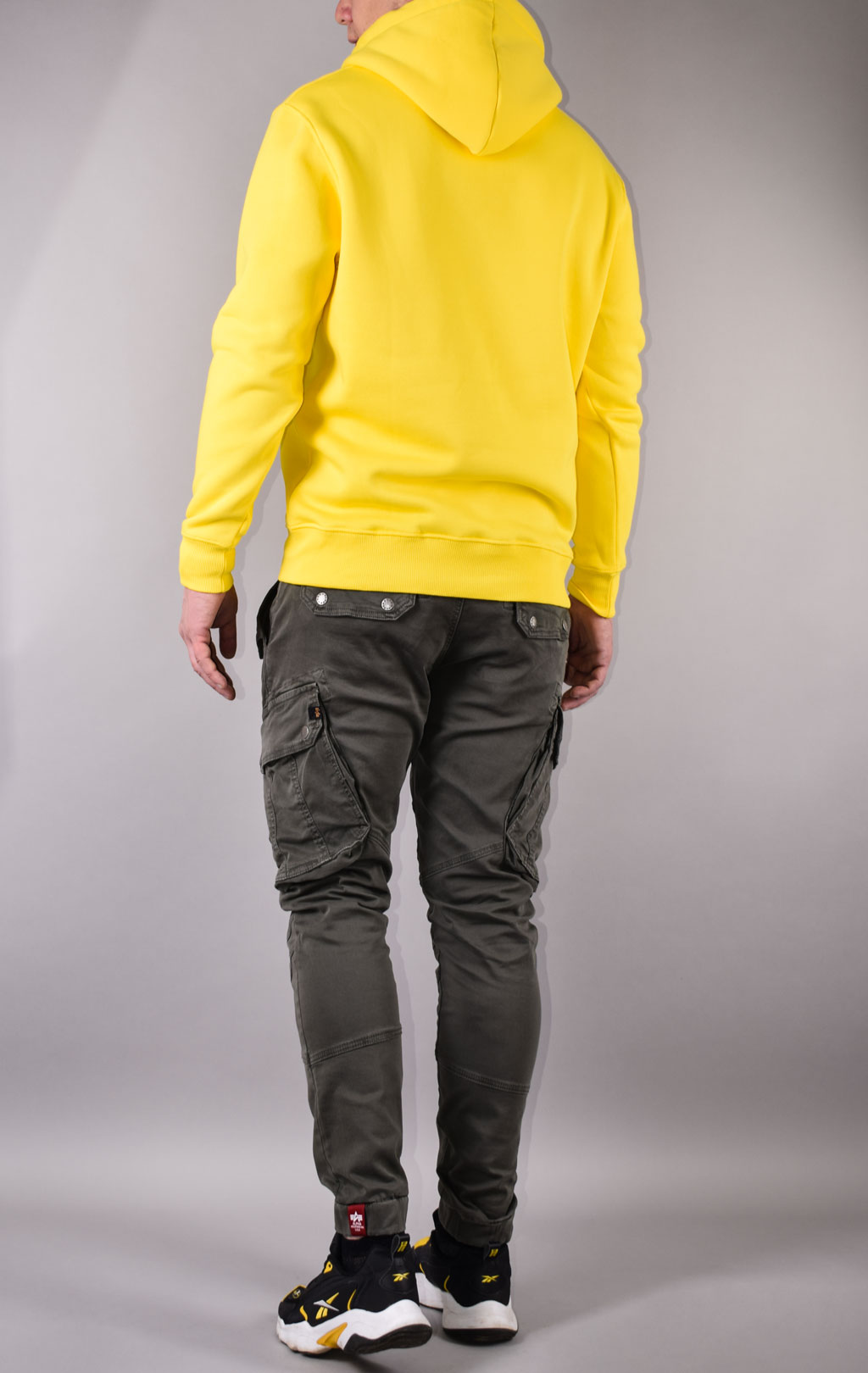 Толстовка ALPHA INDUSTRIES BASIC HOODY empire yellow 