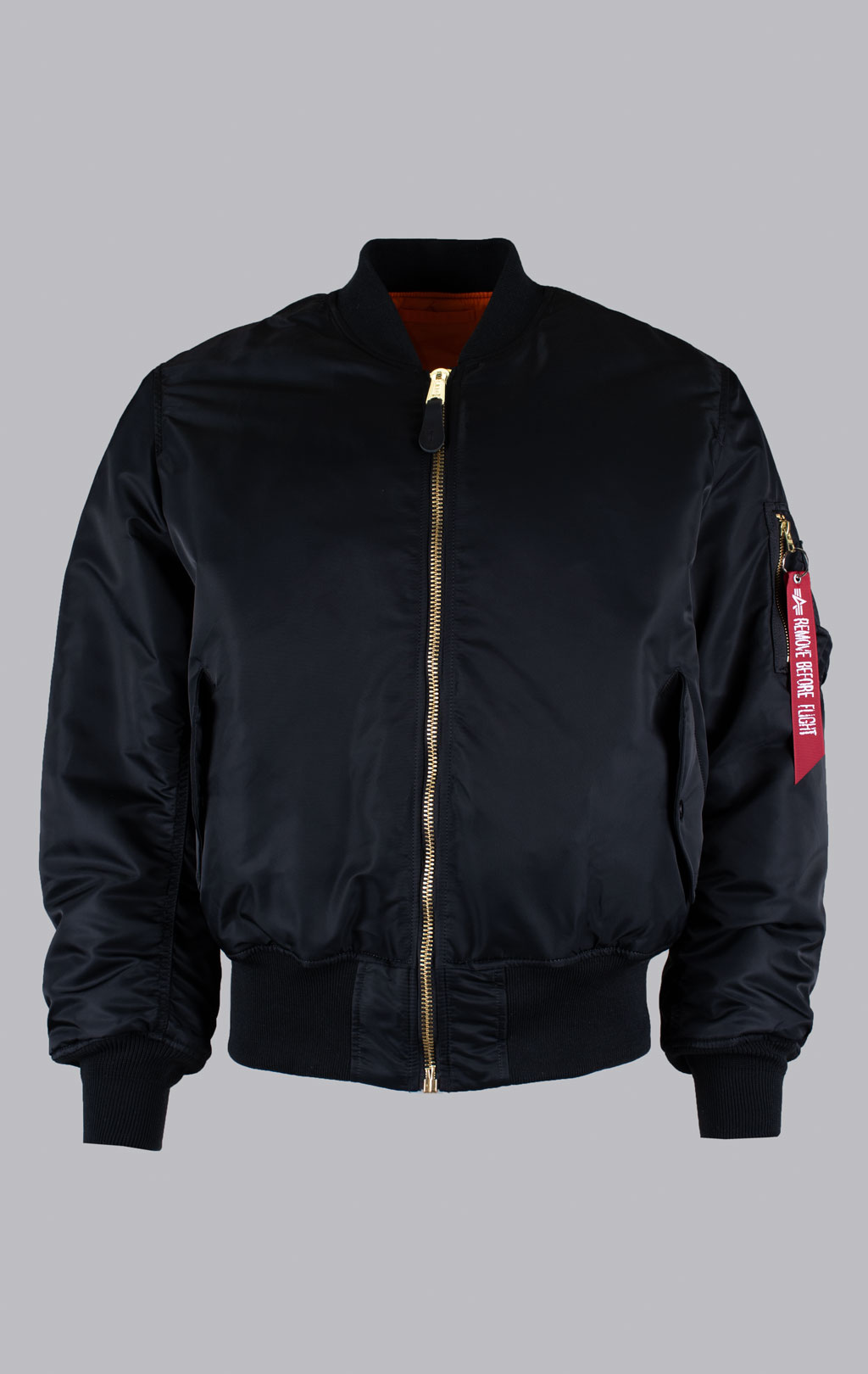 Бомбер ALPHA INDUSTRIES MA-1 HERITAGE black 