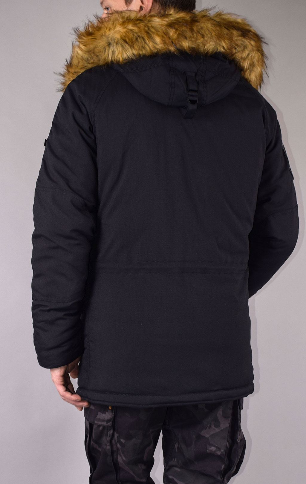 Аляска ALPHA INDUSTRIES EXPLORER big size black 