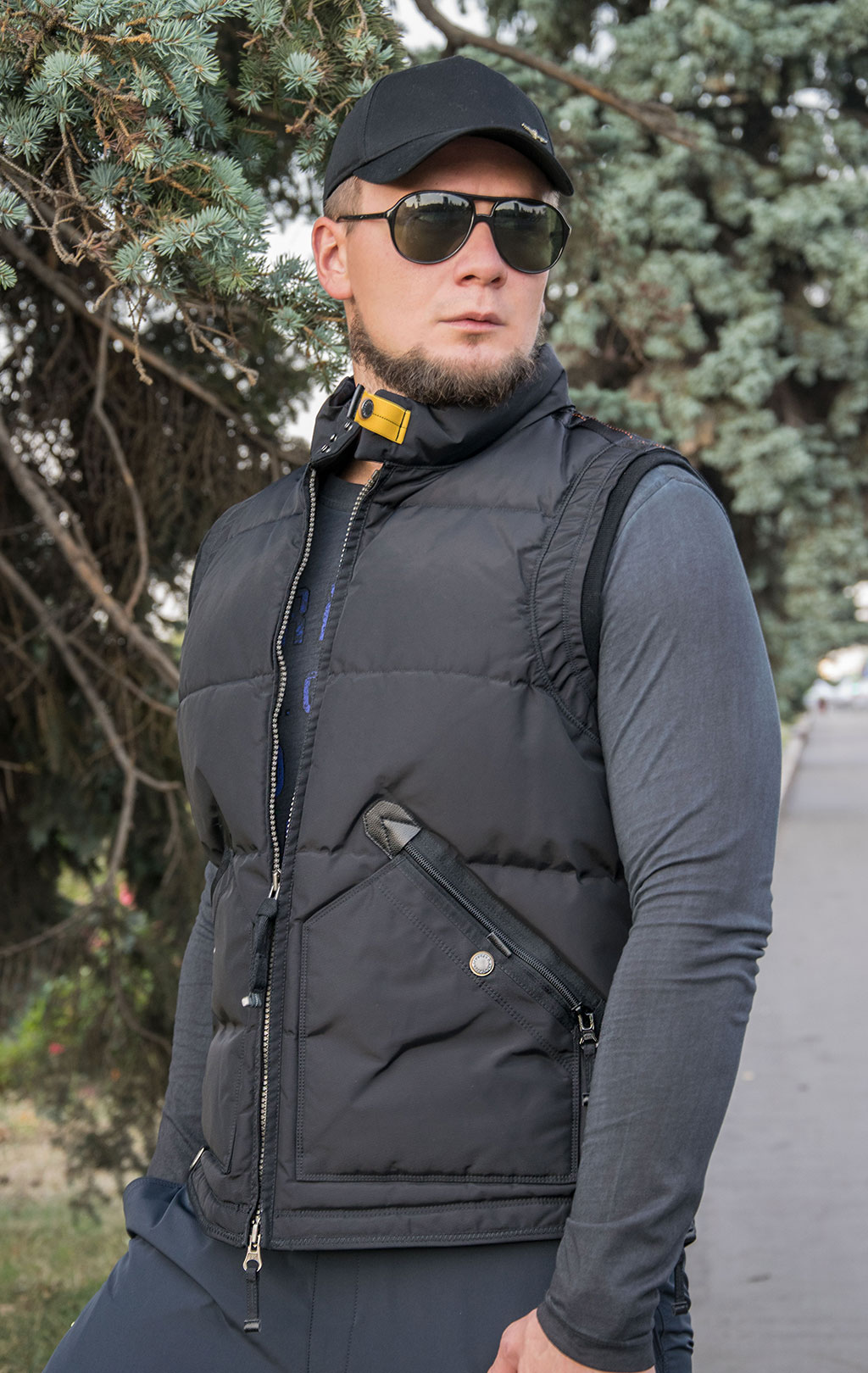 Жилет пуховой PARAJUMPERS KOBUK FW 22/23 black 