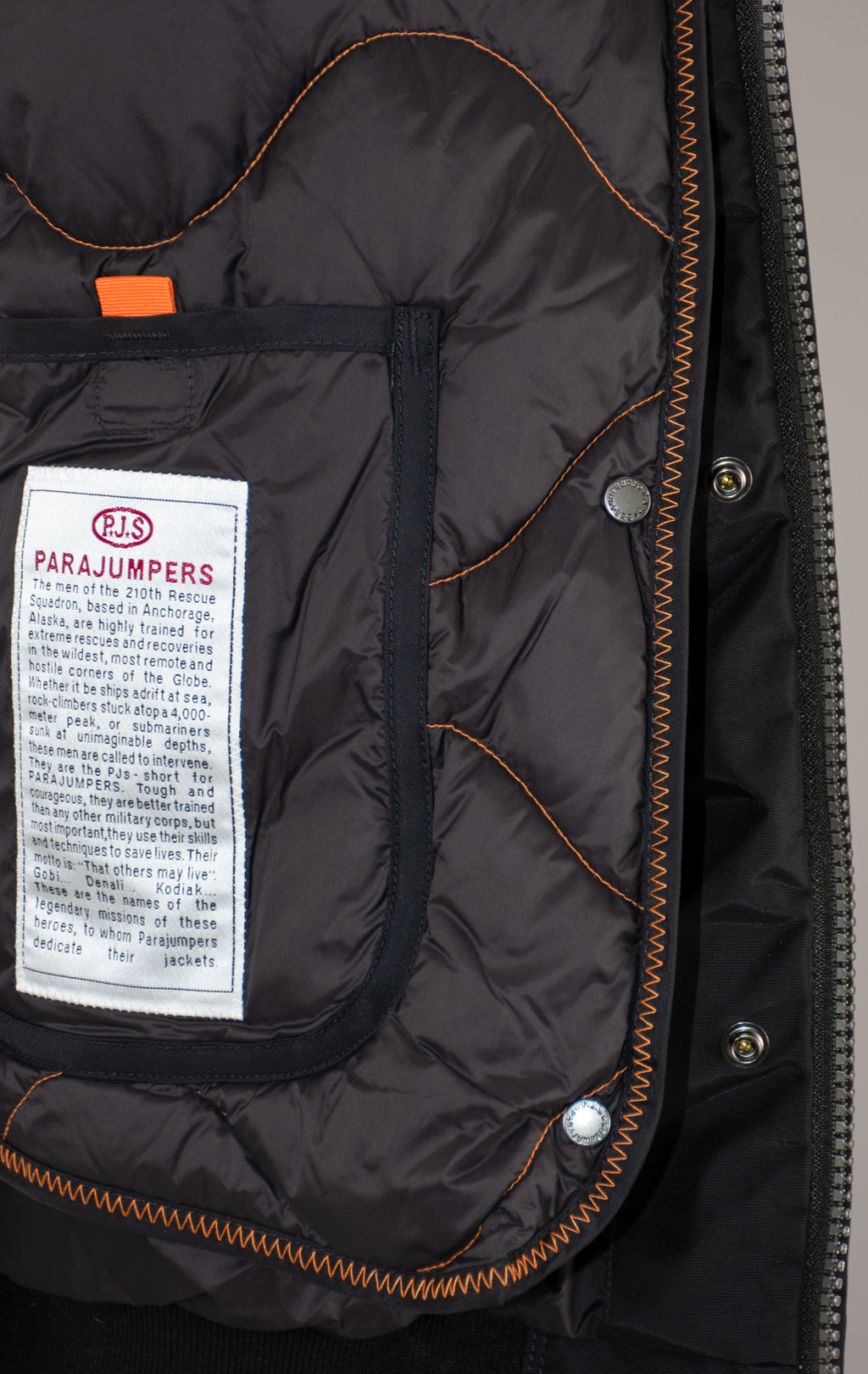 Аляска-пуховик PARAJUMPERS GOBI FW 25/26 black 