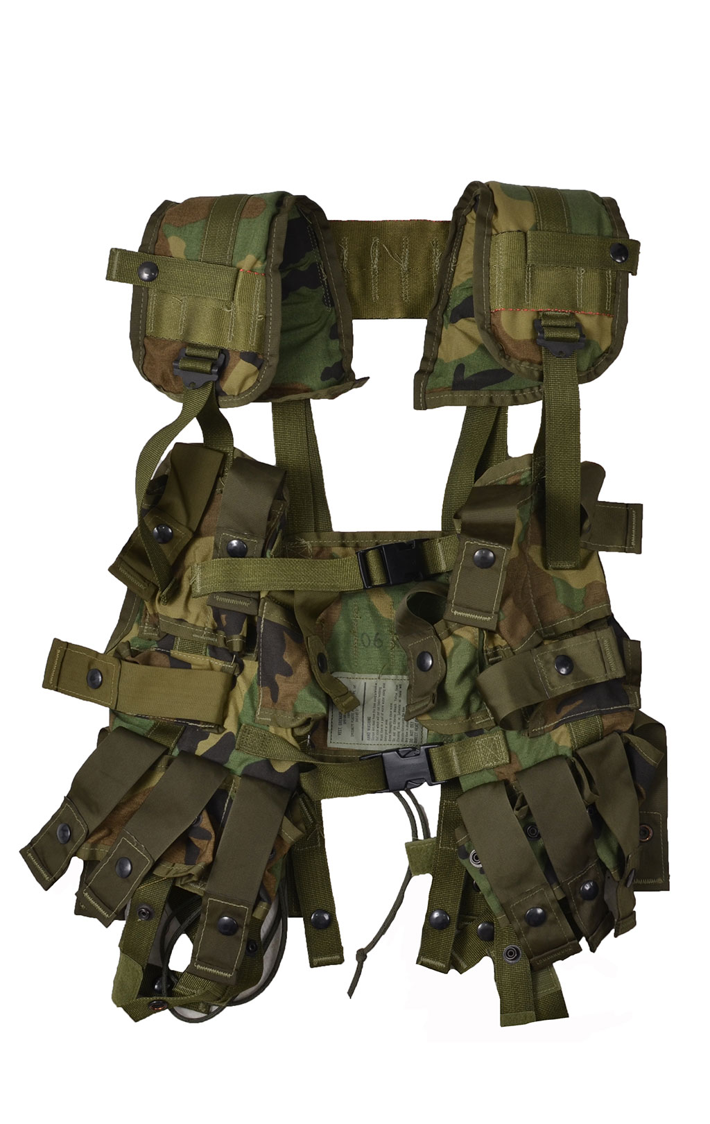 Жилет тактический под гранаты camo woodland США