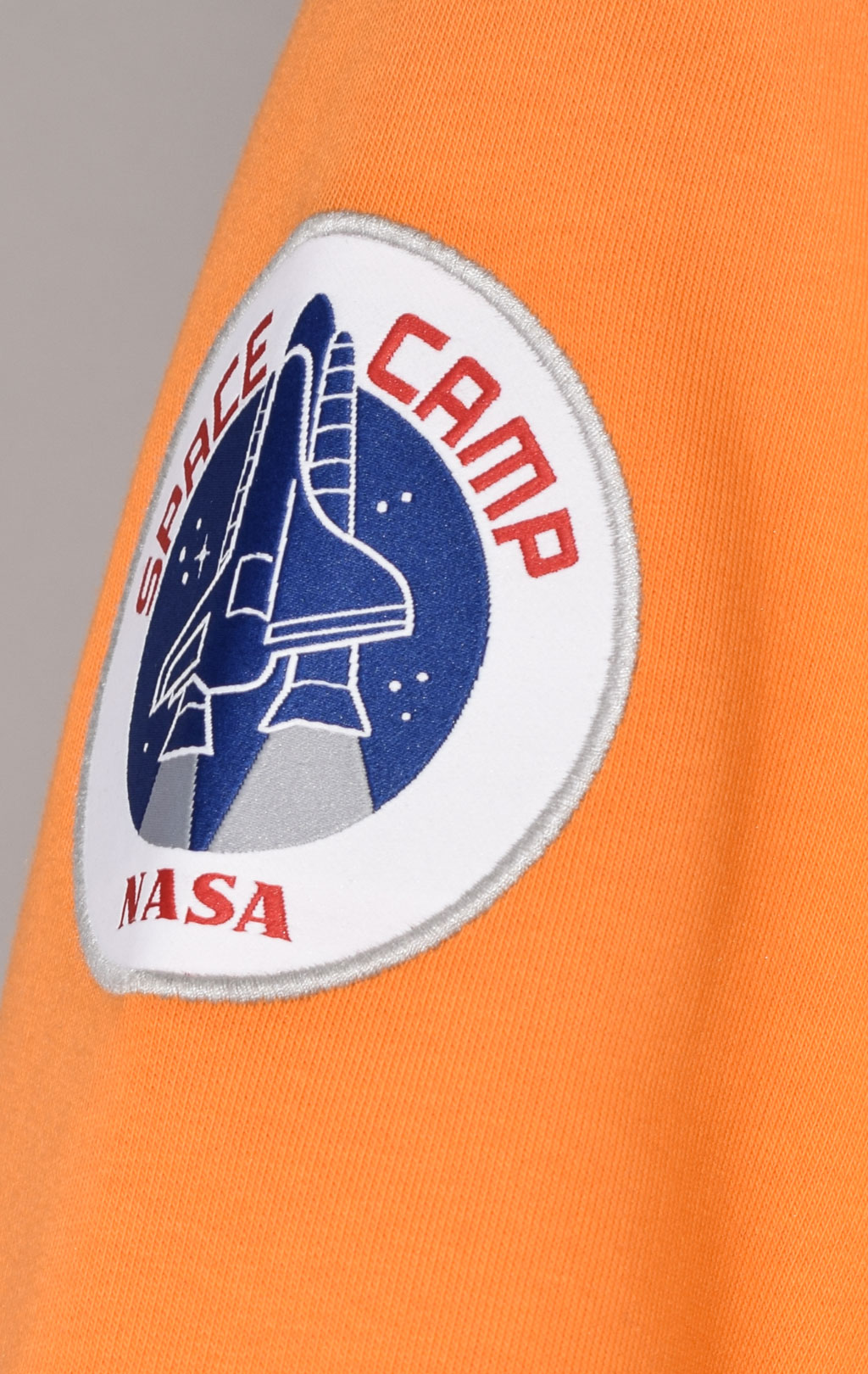 Толстовка ALPHA INDUSTRIES NASA SPACE CAMP HOODY alpha orange 