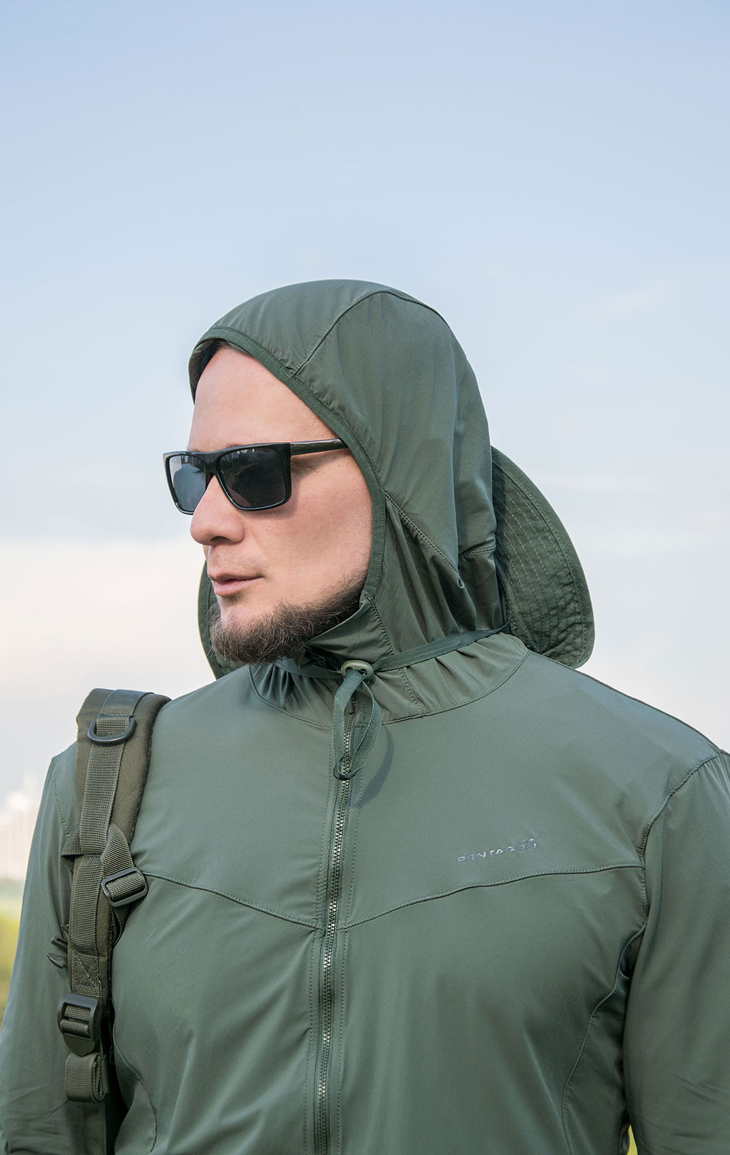 Ветровка Pentagon HELIOS SUN Soft Shell 06CG-camo green 02016 