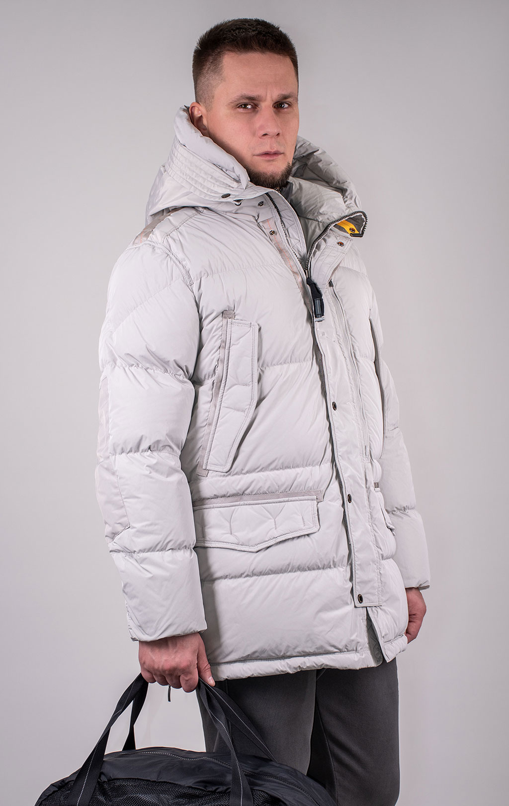 Аляска пуховая PARAJUMPERS HARRASEEKET FW 24/25 pelican 