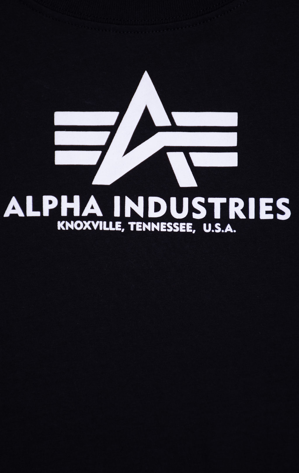 Женская футболка-кроп ALPHA INDUSTRIES BASIC T CROPPED PP black 
