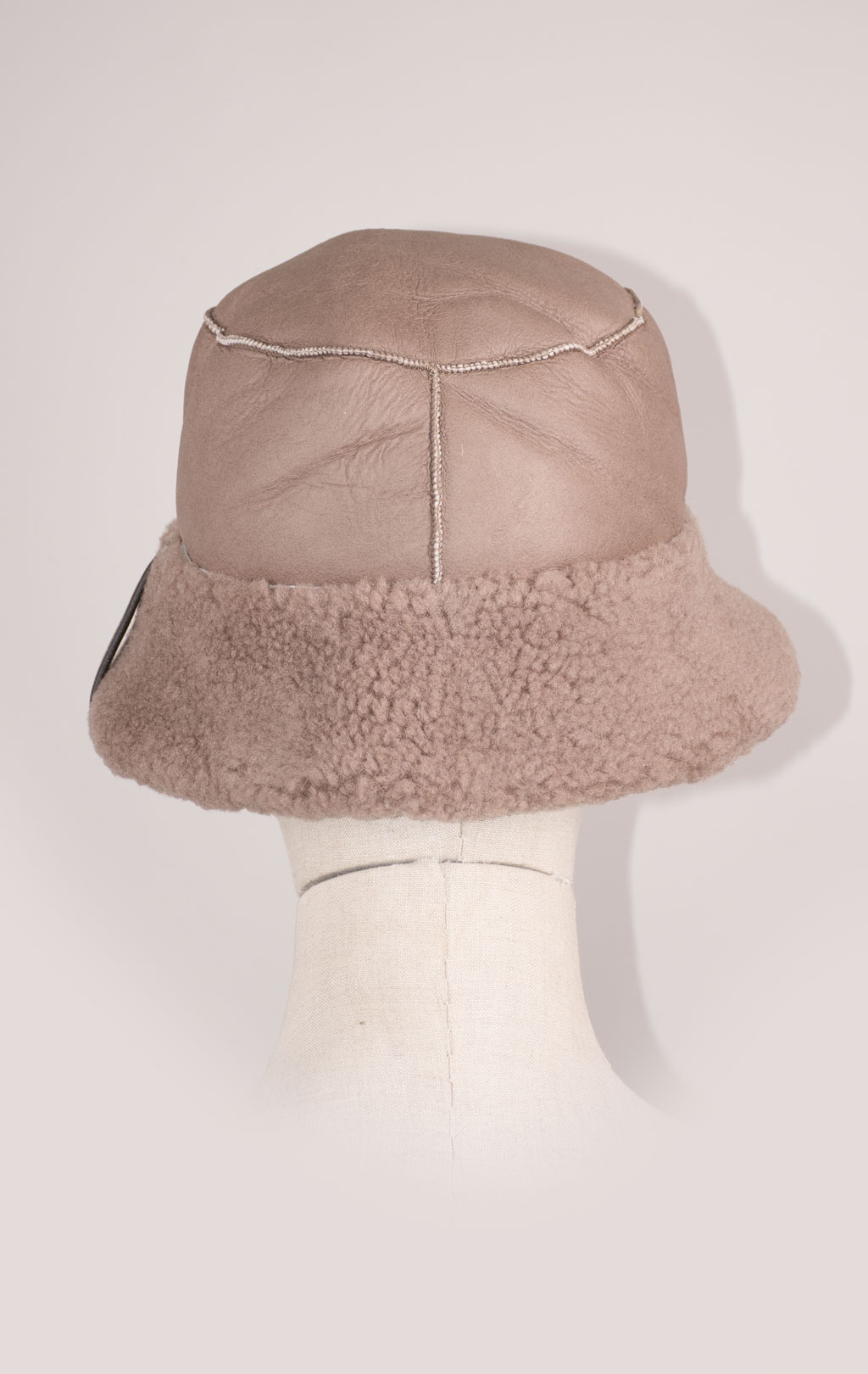Женская панама PARAJUMPERS FLUFFY BUCKET FW 24/25 almond 