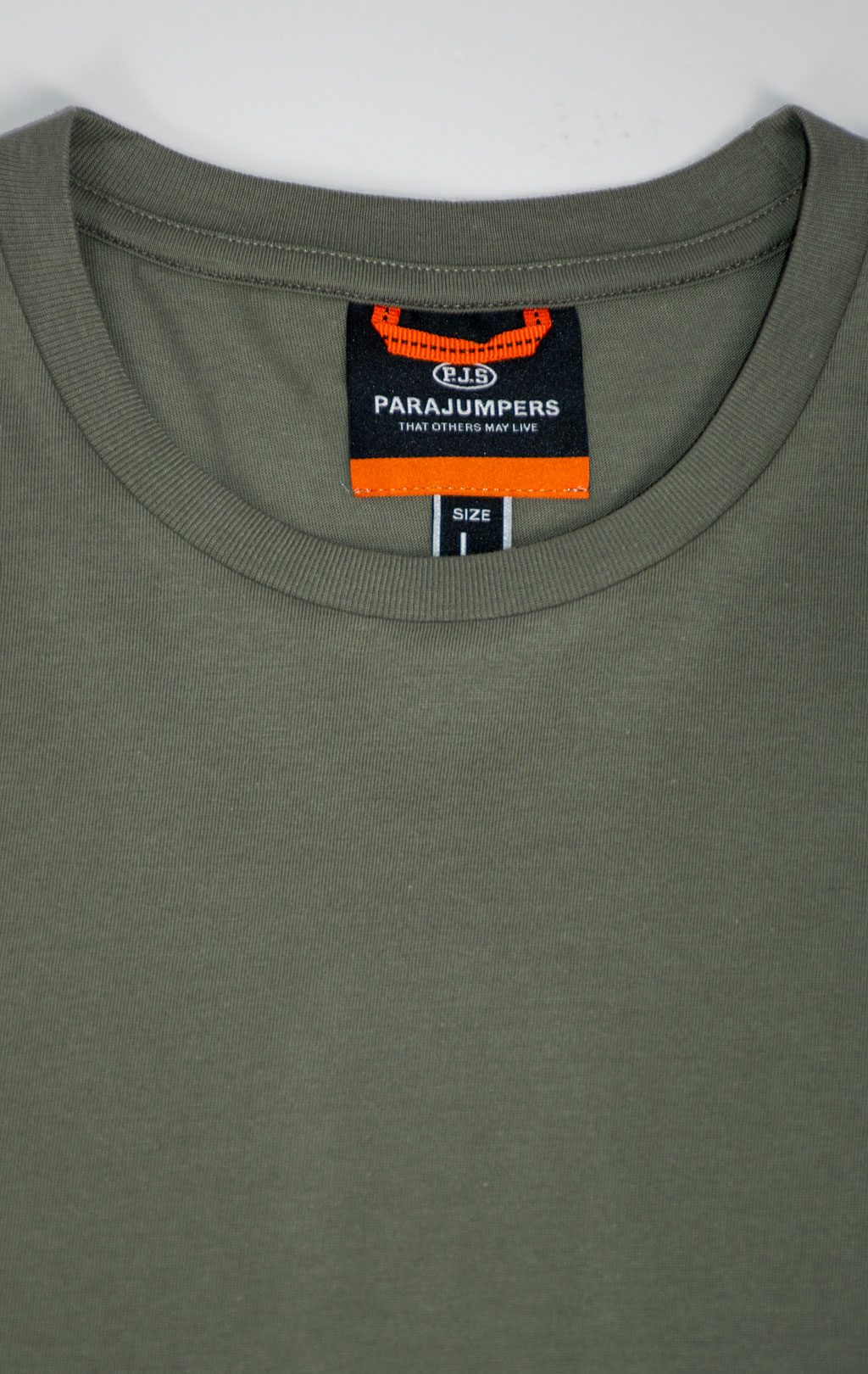 Футболка PARAJUMPERS PATCH TEE SS 25 m thyme 