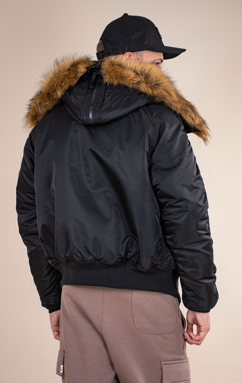 Аляска короткая ALPHA INDUSTRIES N-2B HERITAGE FIT PARKA FW 26/27 black 