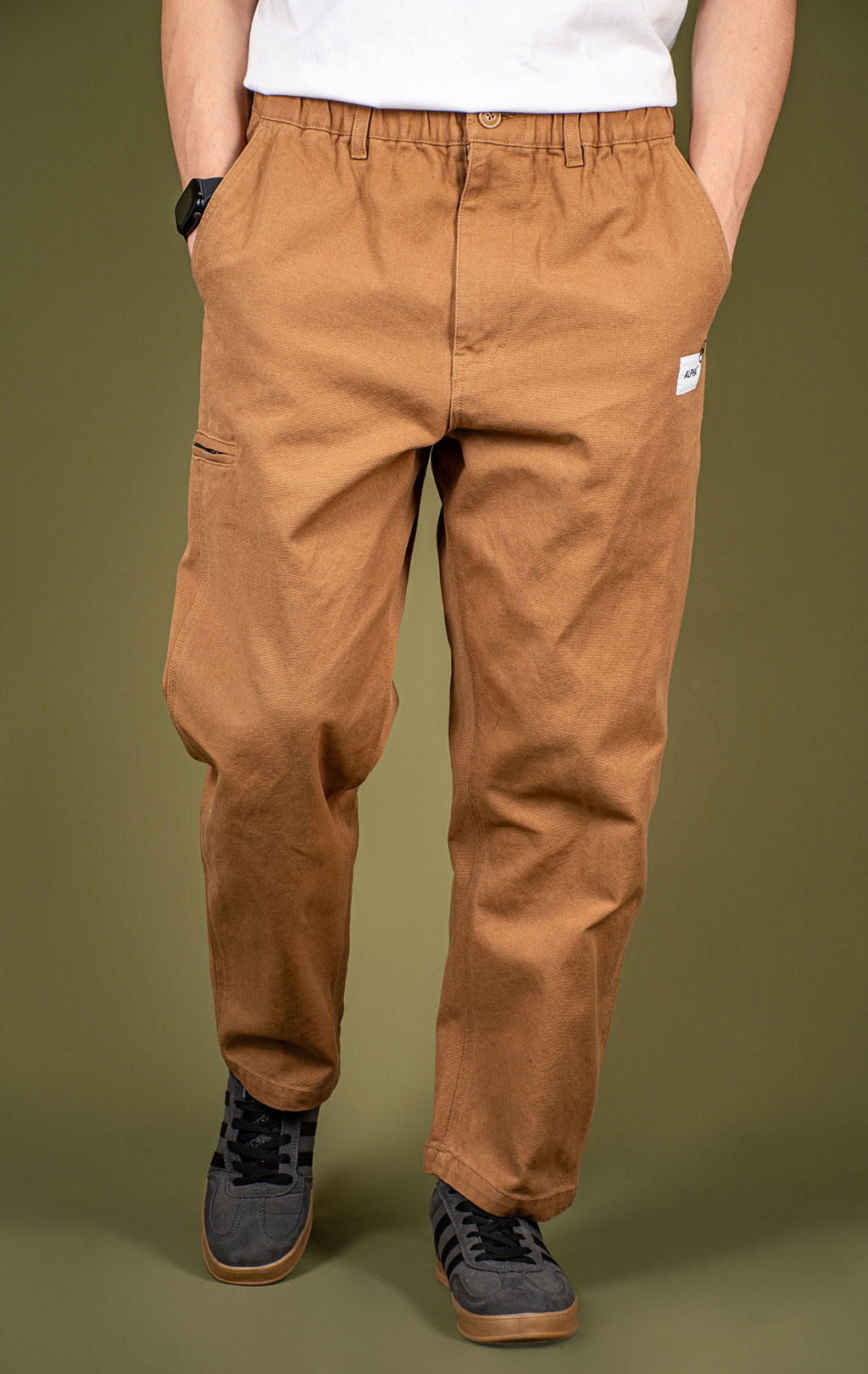 Брюки-карго ALPHA INDUSTRIES UNFRM CTN CANVAS PANT FW 25/26 beige M001129 