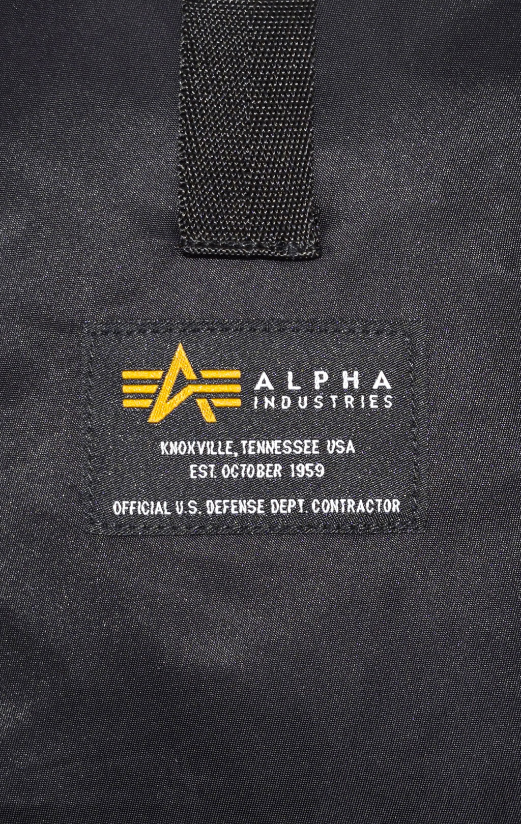 Сумка ALPHA INDUSTRIES CREW CARRY BAG black 