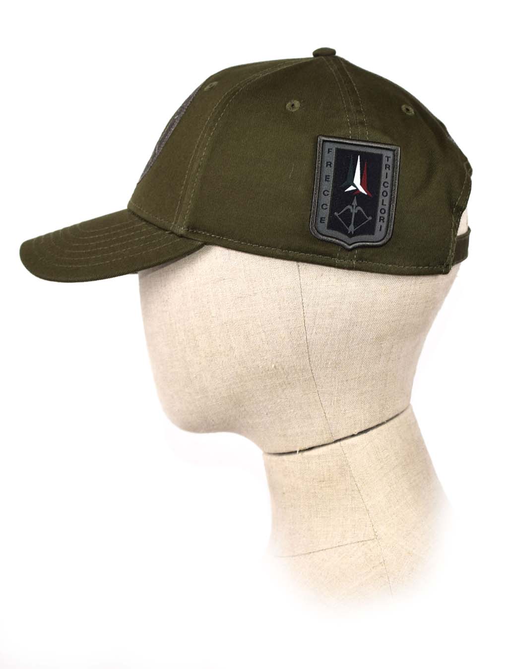 Бейсболка AERONAUTICA MILITARE FW 21/22/CN verde militare (HA 1092) 