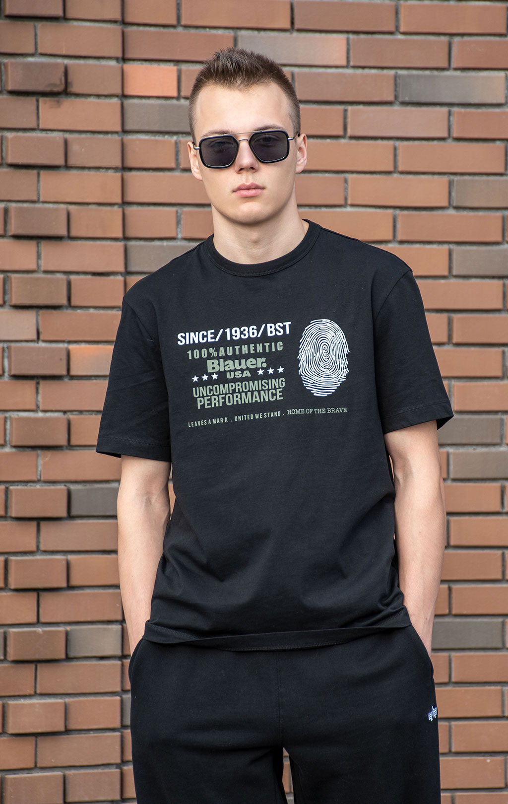 Футболка BLAUER CHILD FW 24/25 nero (HO2225) 