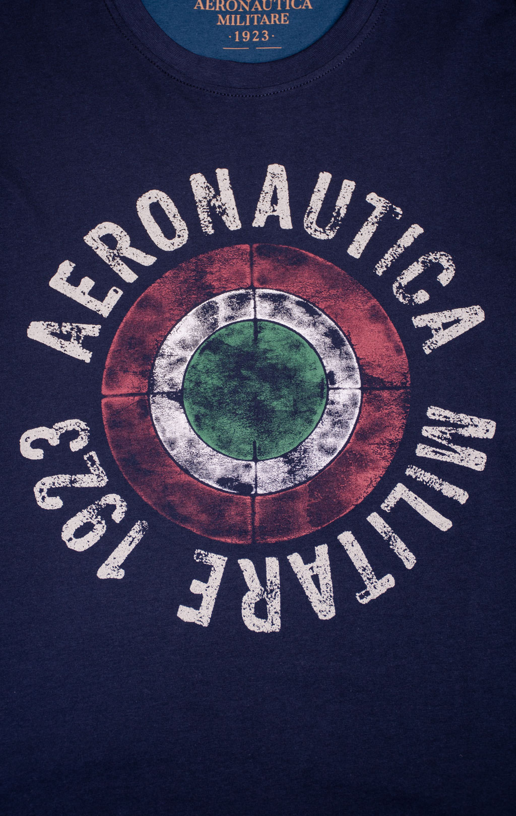 Футболка AERONAUTICA MILITARE SS 26/BD blue navy (TS 2538) 