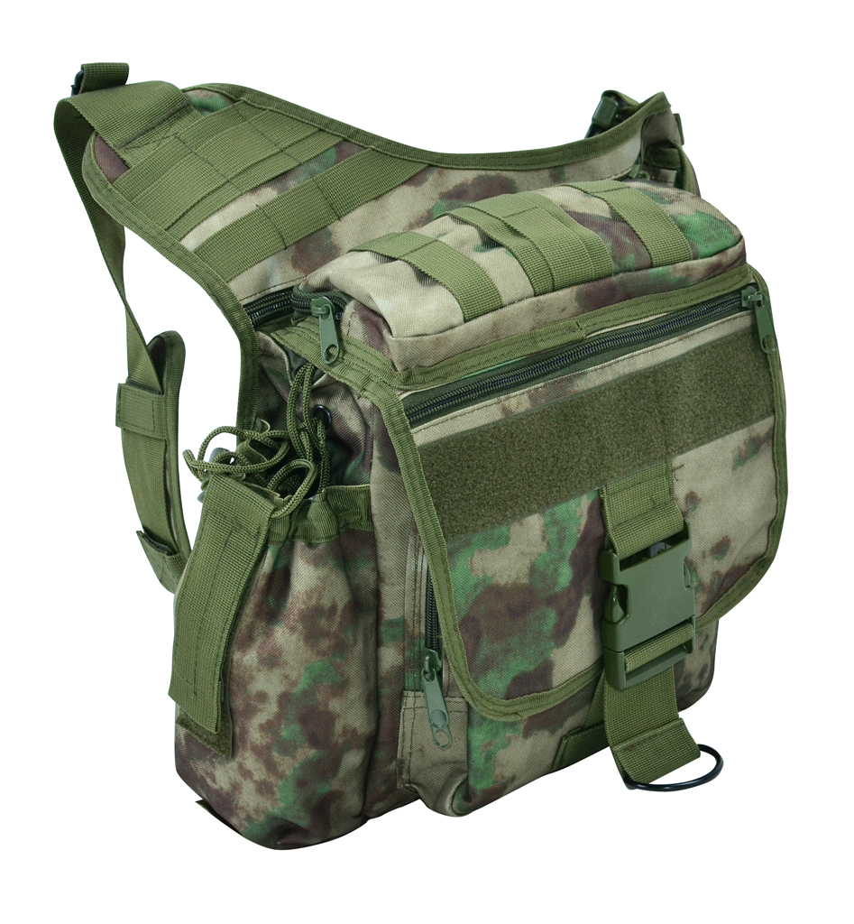 Сумка Mil-Tec Side Pack green camo 