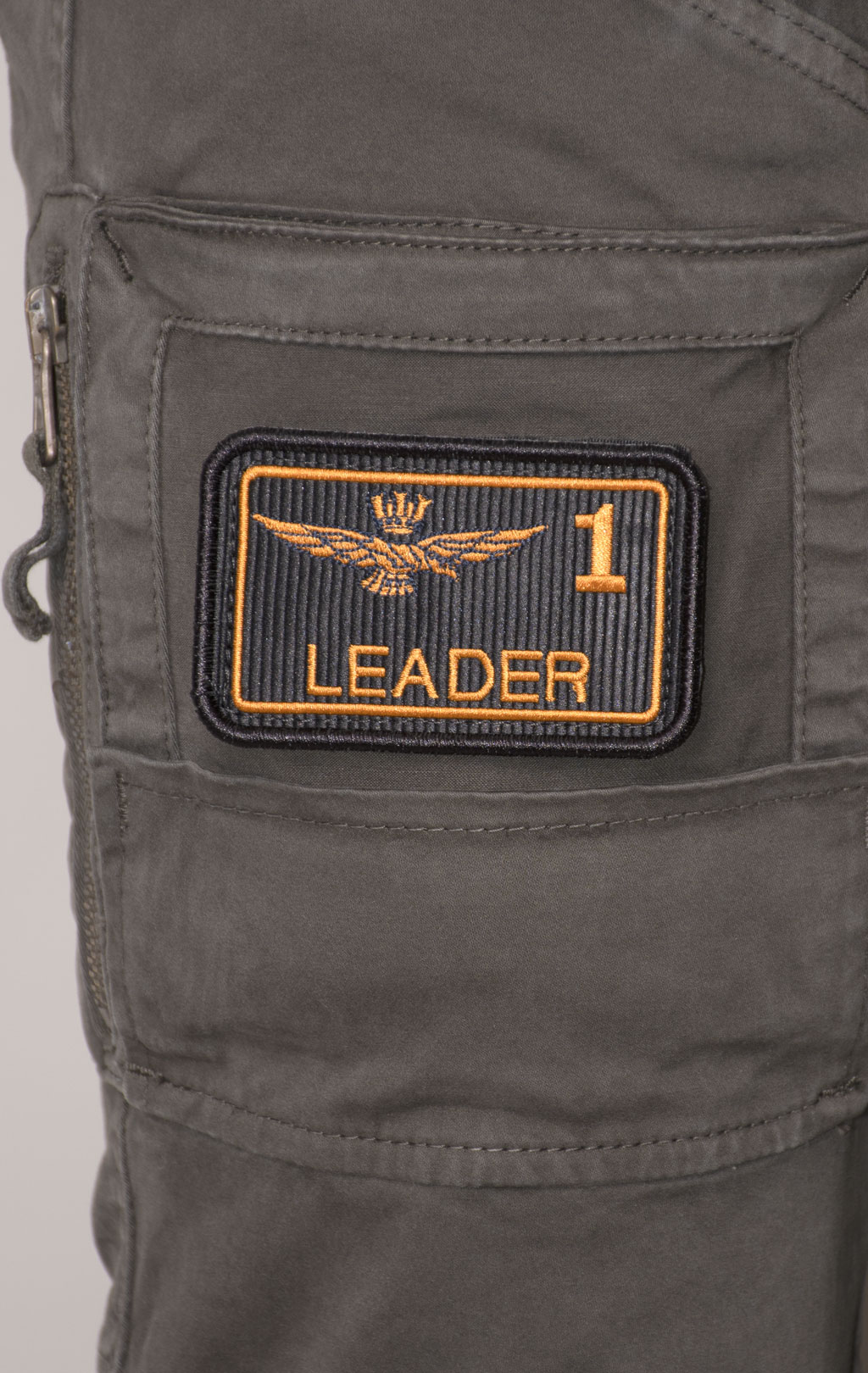 Брюки-карго AERONAUTICA MILITARE ANTI-G плотные FW 24/25/AL dark musk (PA 1557) 