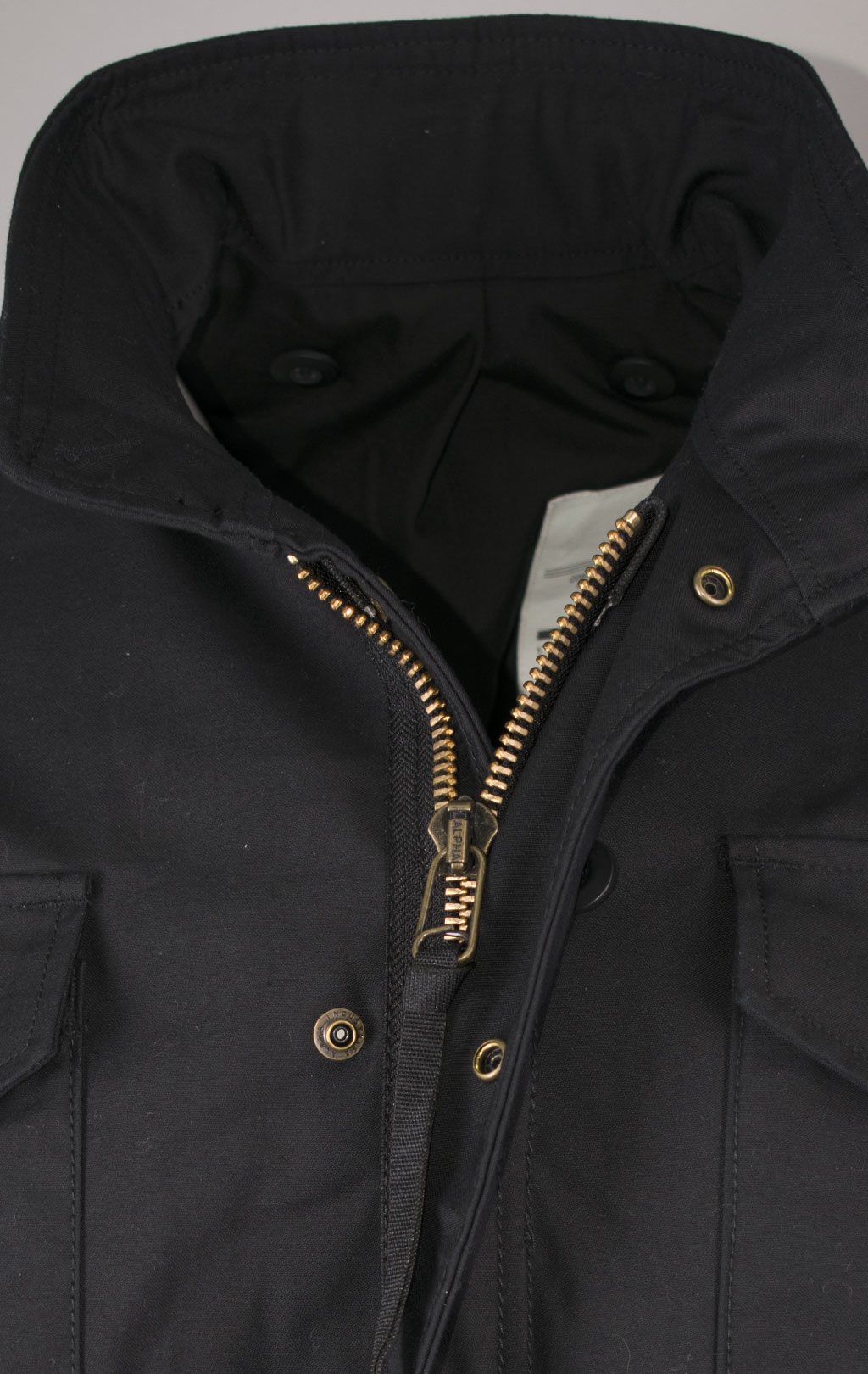 Куртка ALPHA INDUSTRIES M-65 CLASSIC big size FW 23/24 m black 
