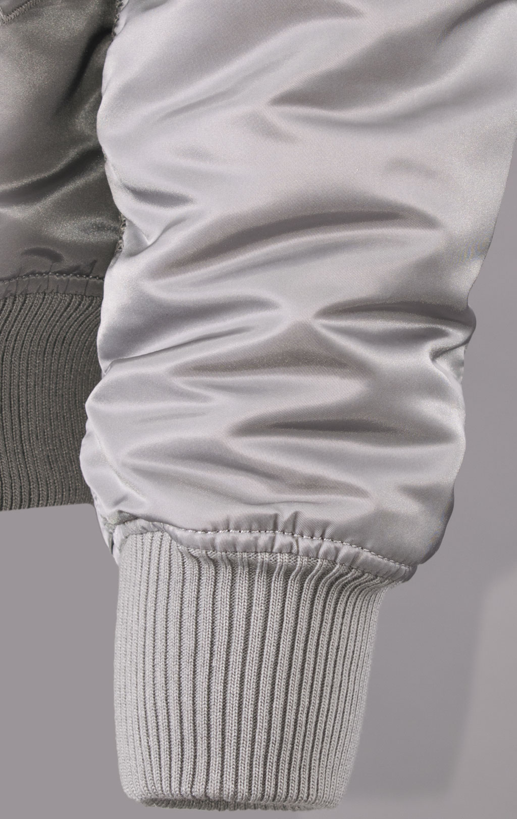 Бомбер ALPHA INDUSTRIES MA-1 VF NASA silver 