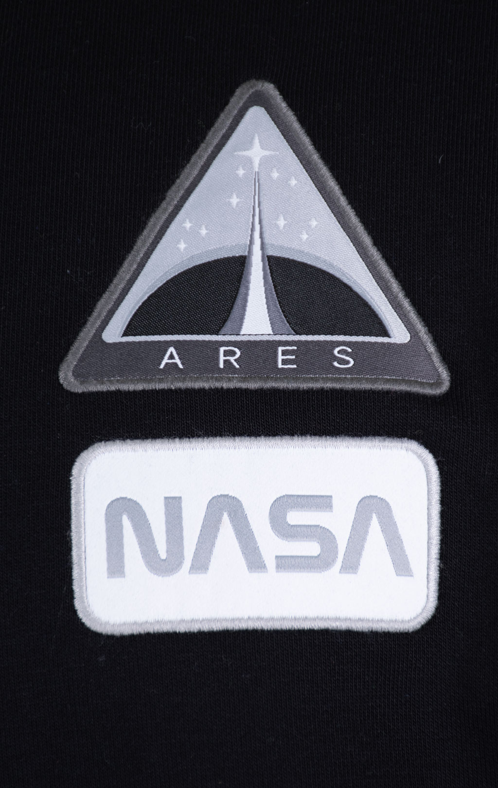 Свитшот ALPHA INDUSTRIES NASA SPACE CAMP SWEATER black 