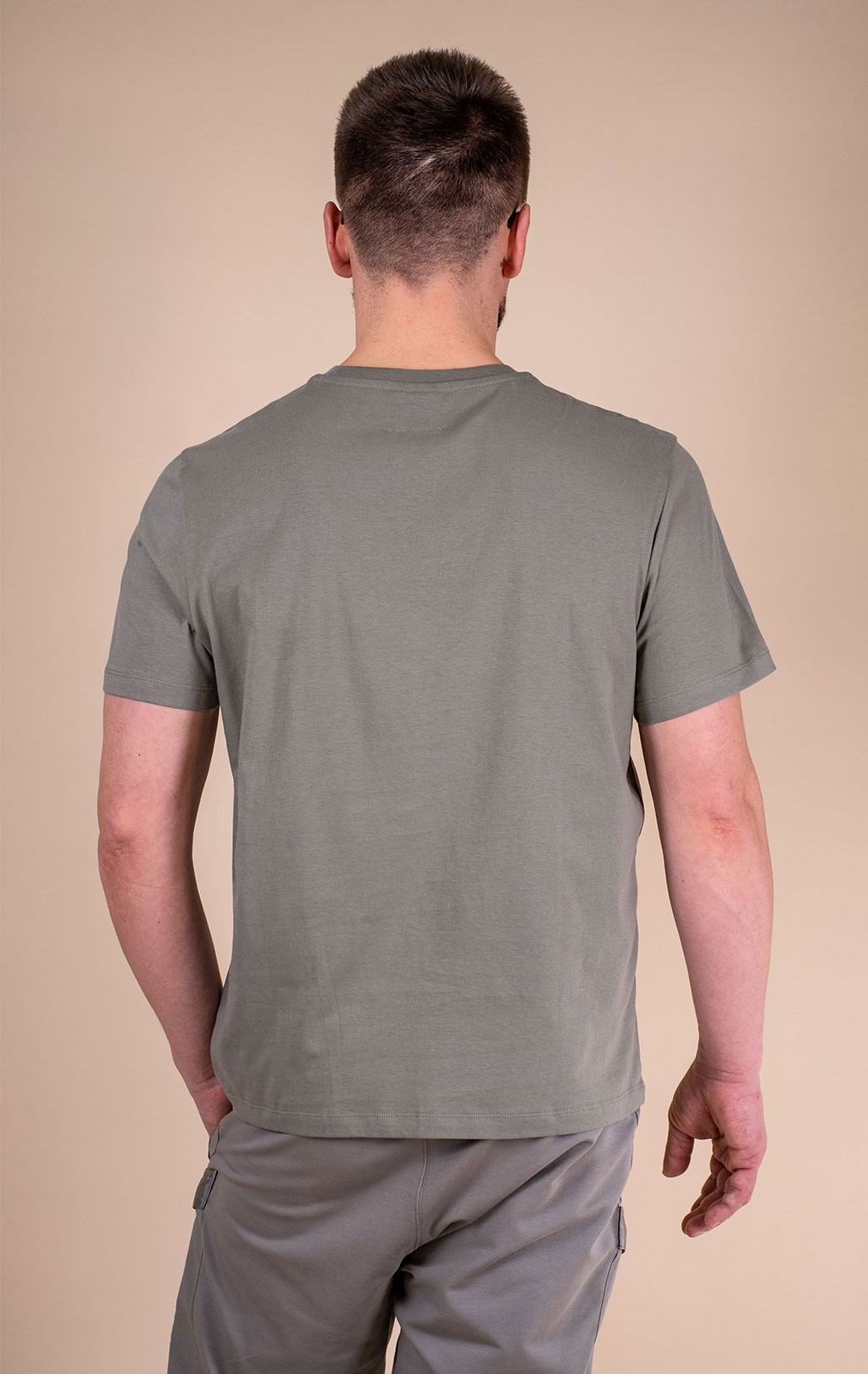 Футболка PARAJUMPERS PATCH TEE SS 26 ashen sage 
