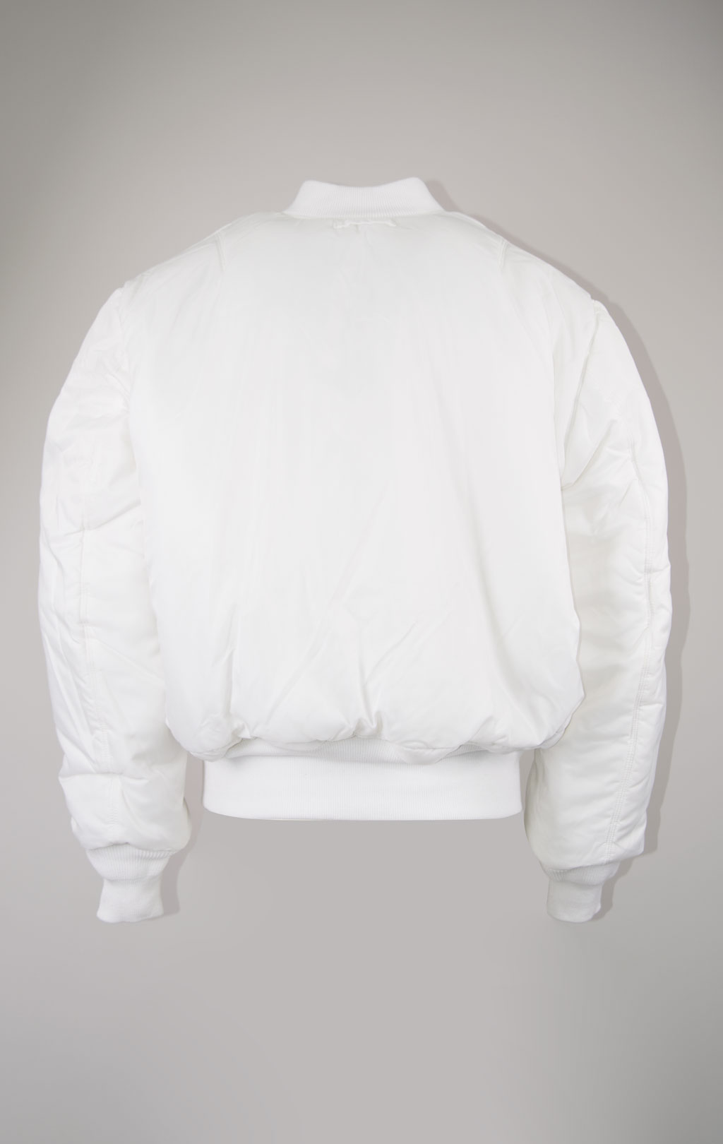 Бомбер ALPHA INDUSTRIES MA-1 original fit NASA white 