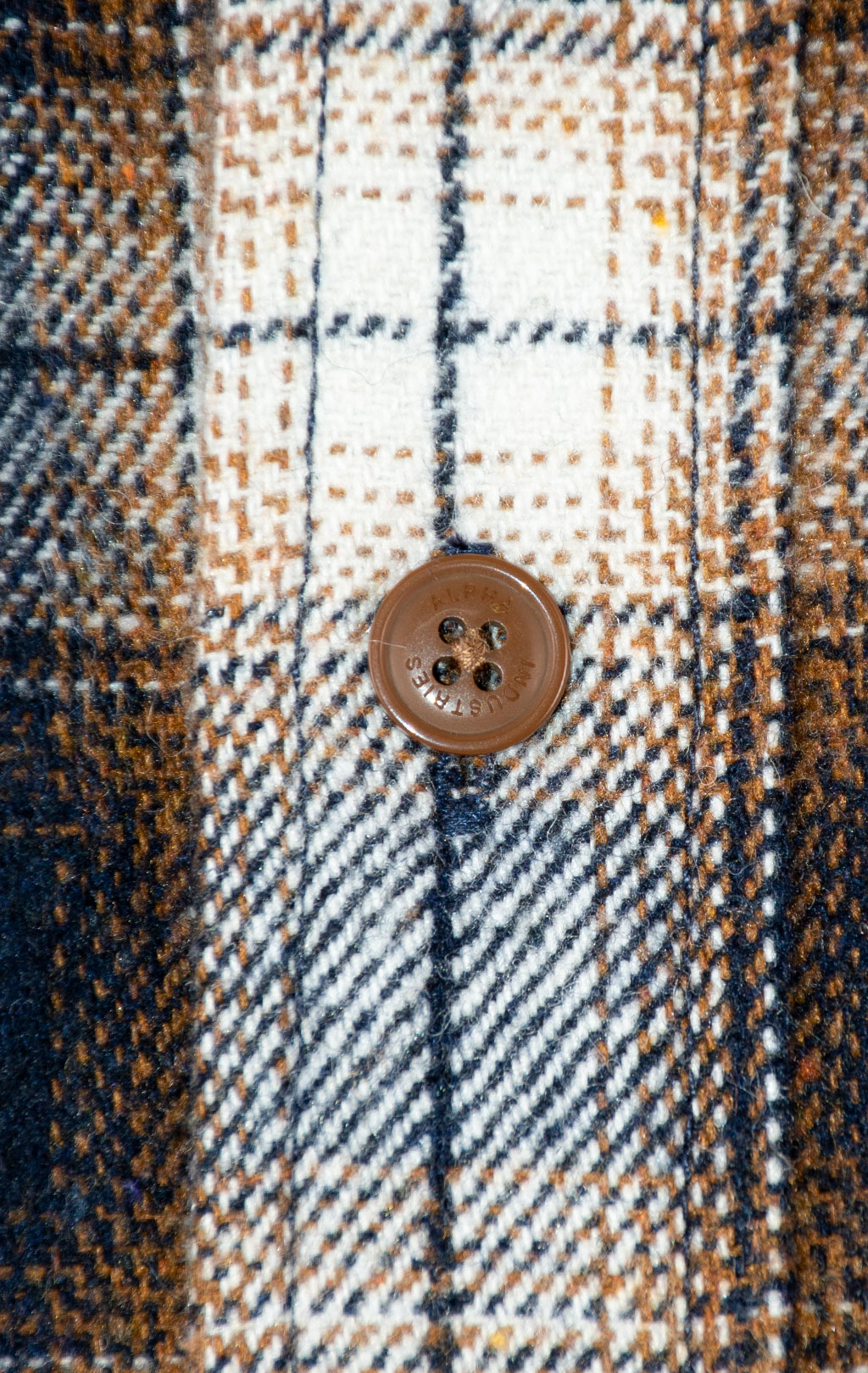 Рубашка ALPHA INDUSTRIES UNFRM FLANNEL SHIRT FW 25/26 rust M001120 