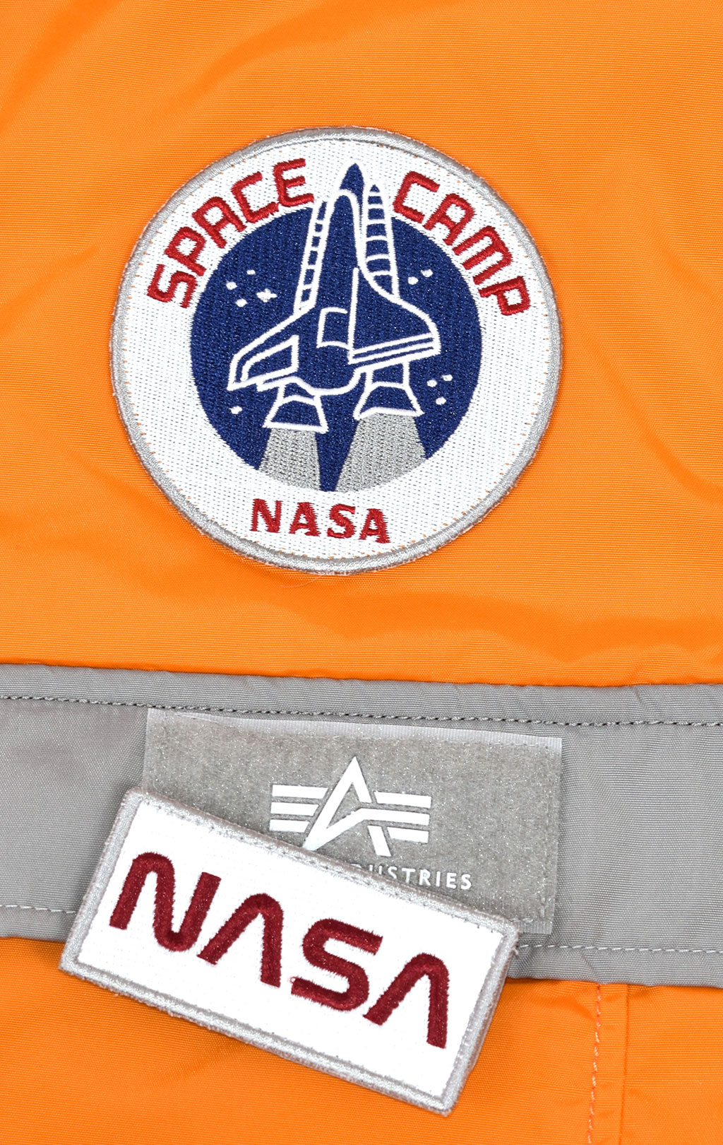 Анорак ALPHA INDUSTRIES NASA SPACE CAMP ANORAK alpha orange 