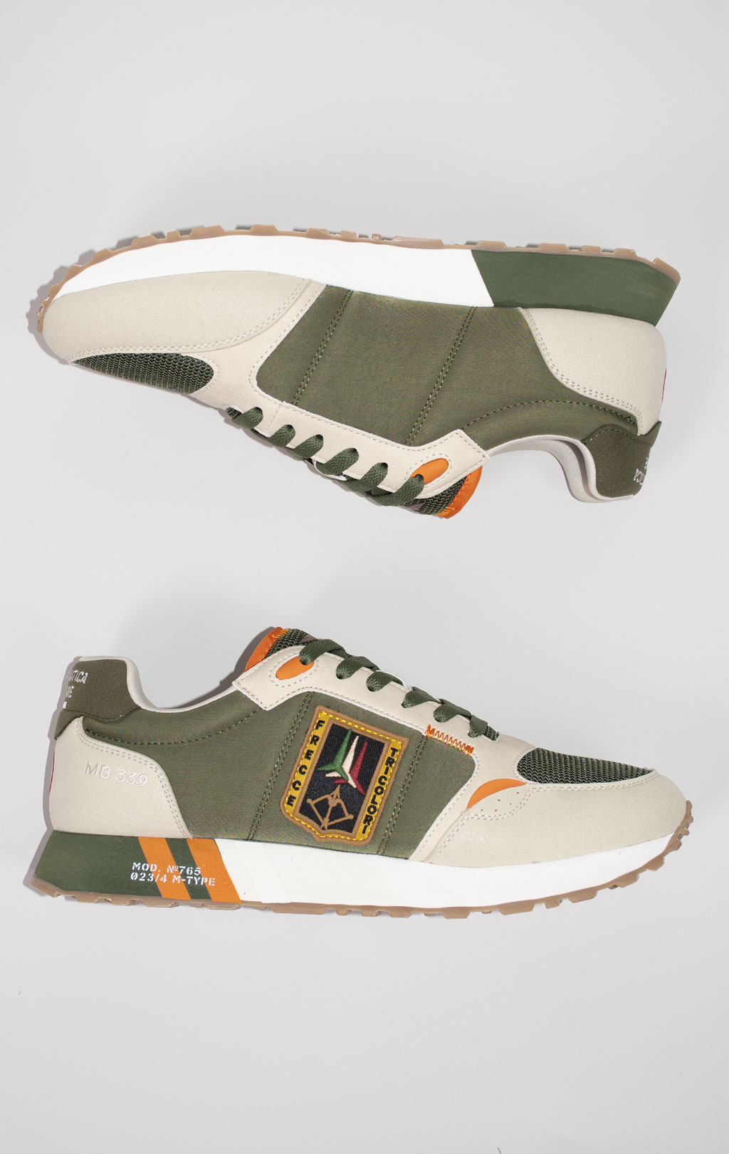 Кроссовки AERONAUTICA MILITARE (SC 275) SS 24 m/CN iguana green 