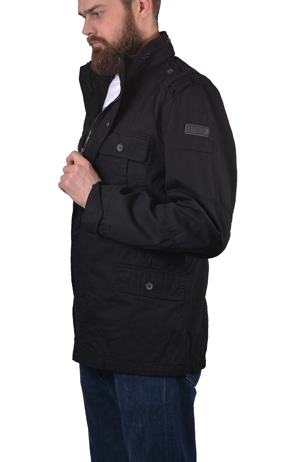 Ветровка Surplus M-65 DELTA BRITANIA black 