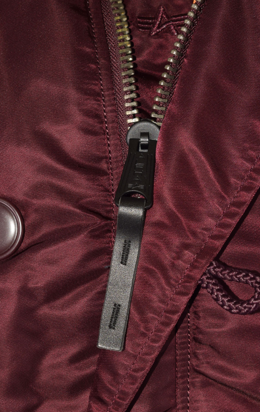 Аляска ALPHA INDUSTRIES N-3B VF 59 deep maroon 