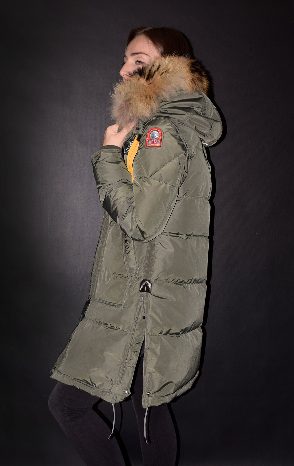 Женская куртка-пуховик PARAJUMPERS LONG BEAR fisherman 