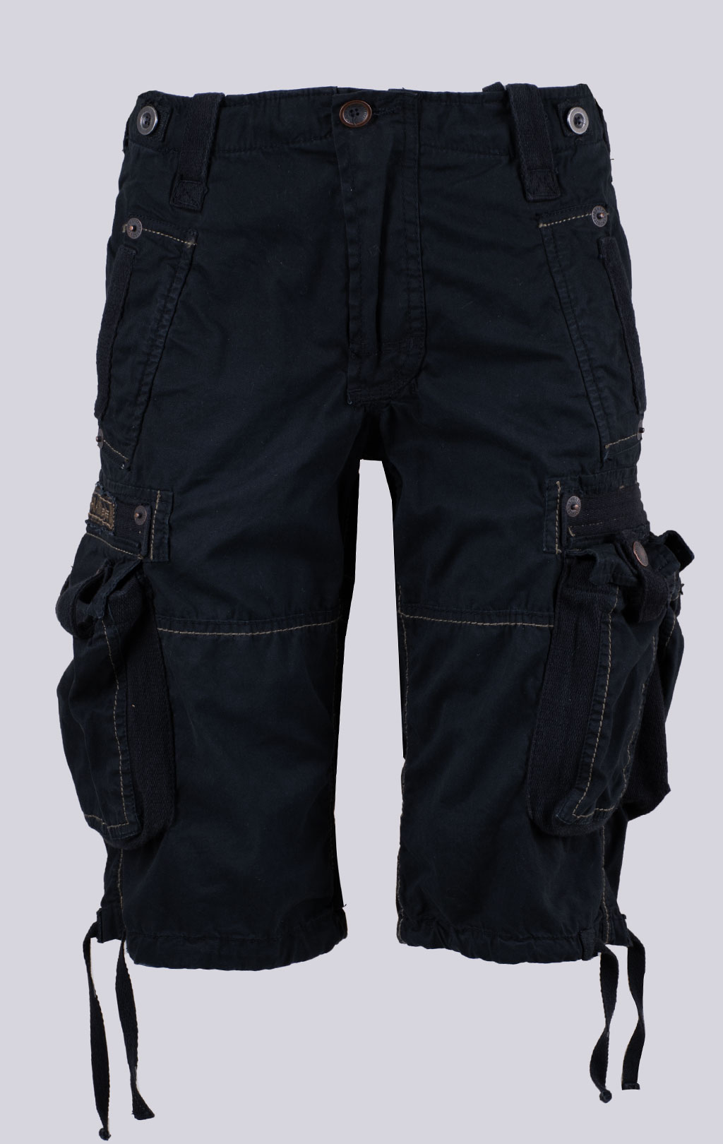 Шорты карго ALPHA INDUSTRIES TERMINAL black 