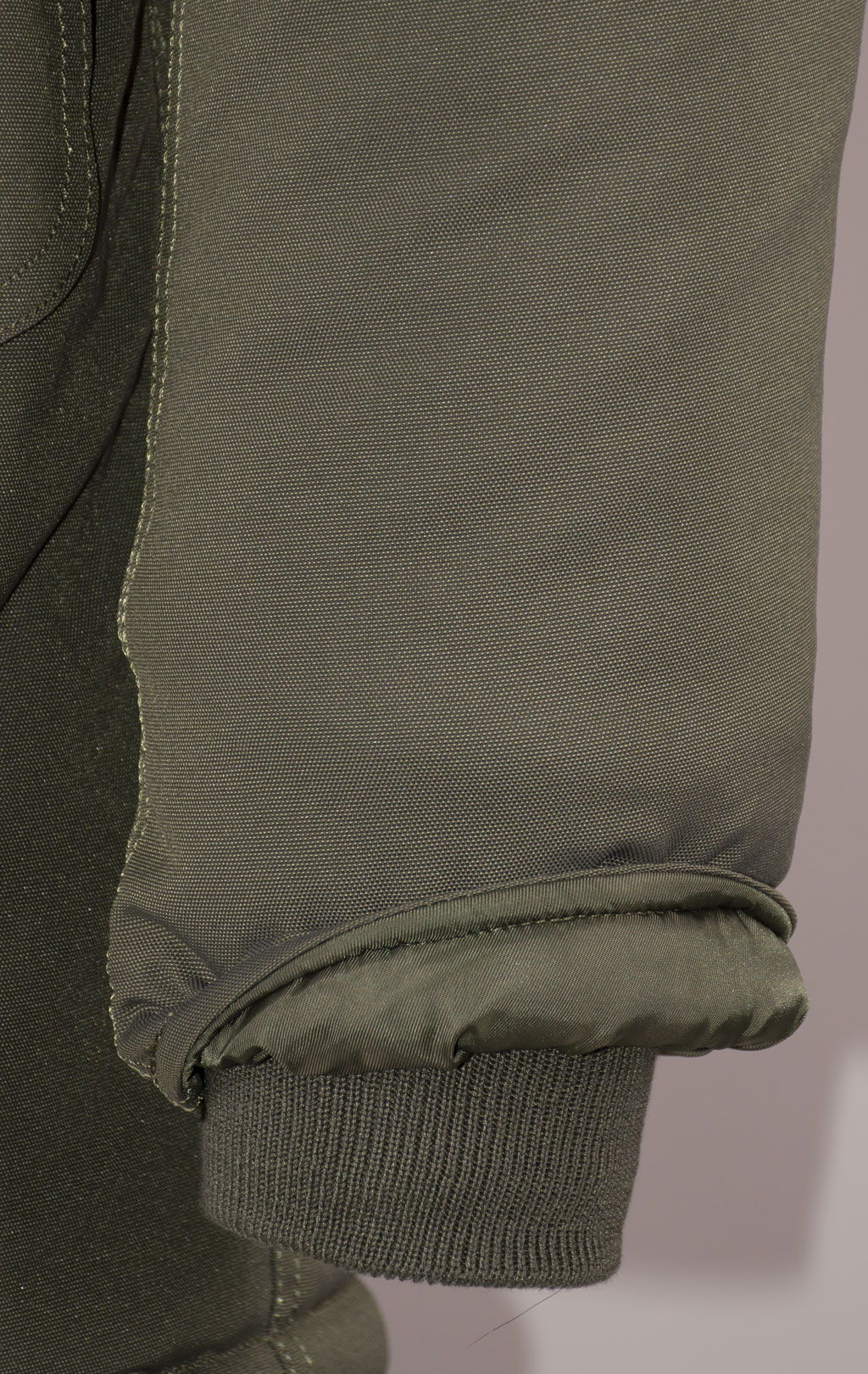 Аляска ALPHA INDUSTRIES POLAR big size натур. мех dark green 