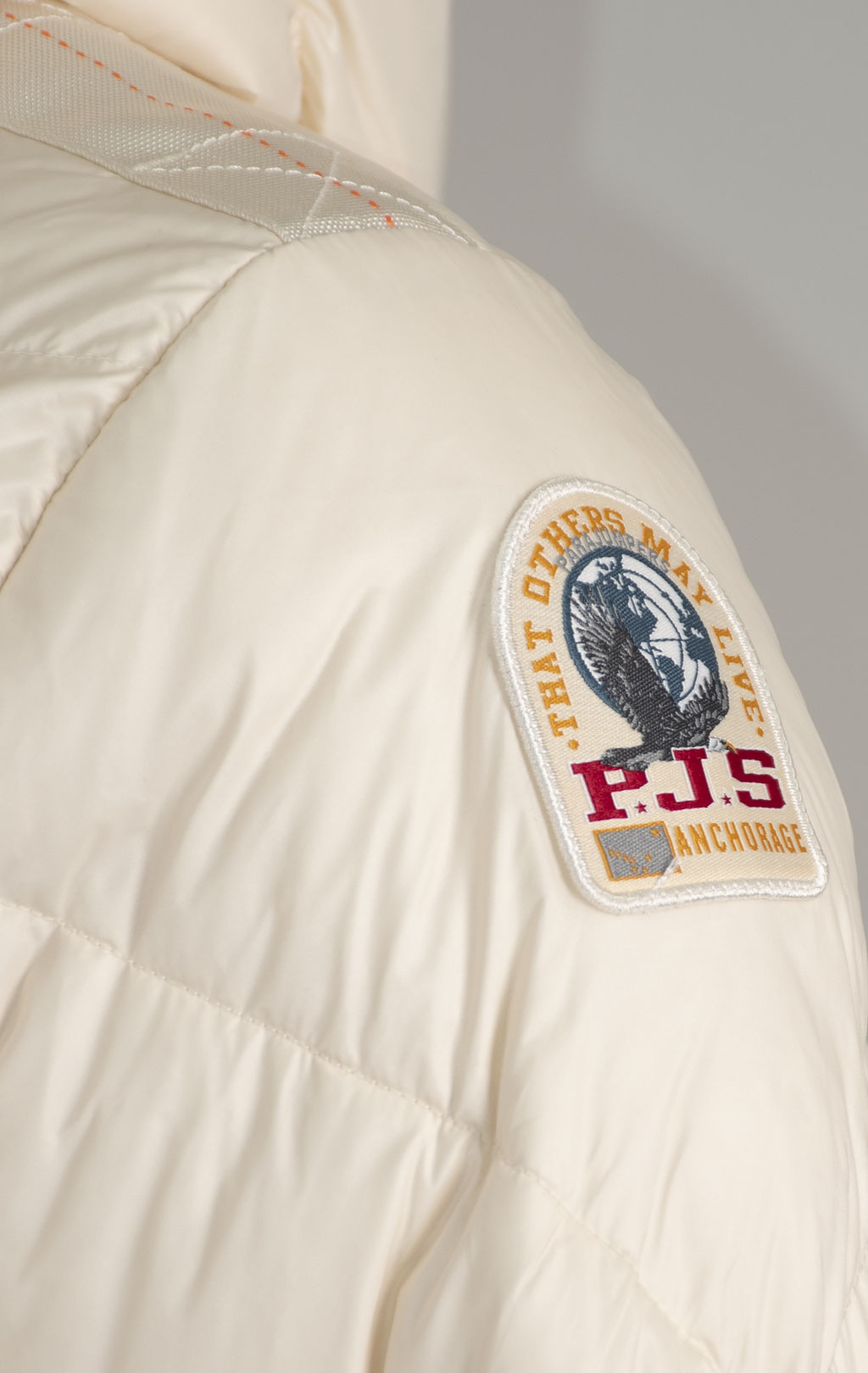 Женское пальто пуховое PARAJUMPERS LEONIE FW 24/25 moonbeam 
