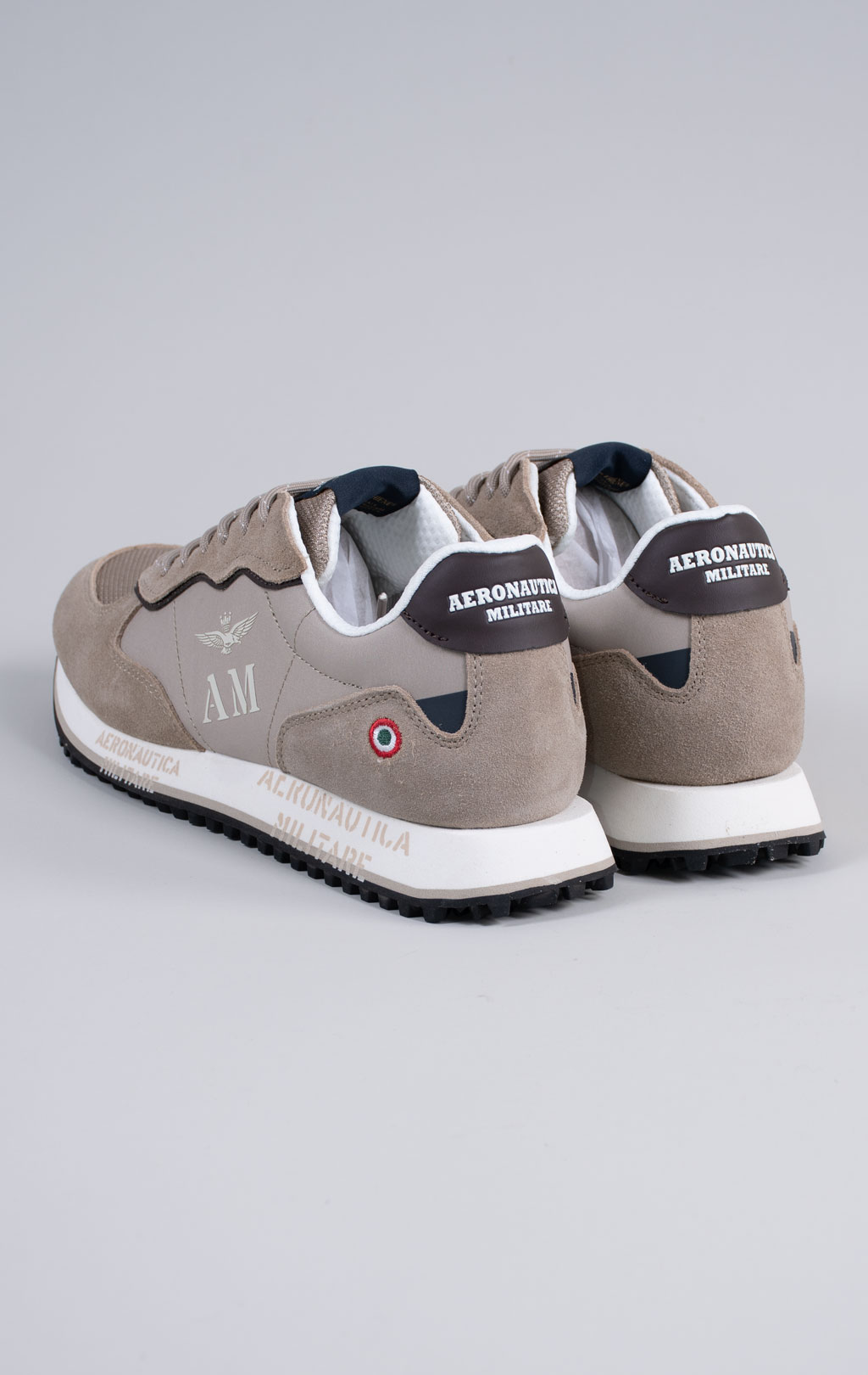 Кроссовки AERONAUTICA MILITARE (SC 0320) SS 26/CN taupe 