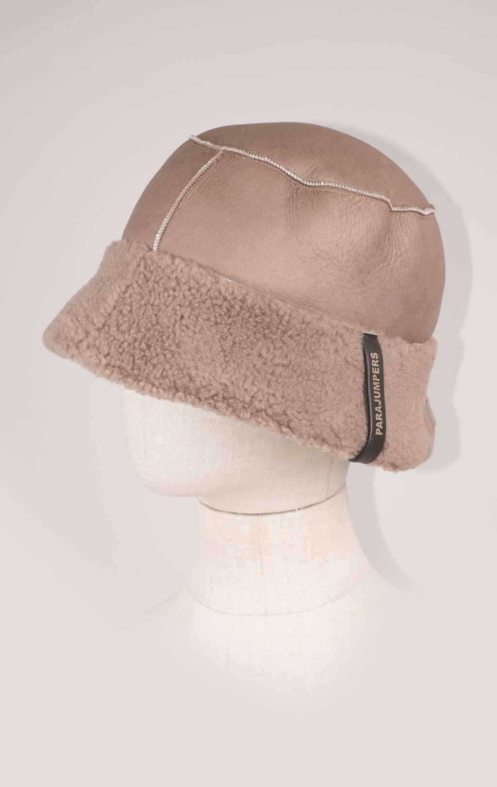 Женская панама PARAJUMPERS FLUFFY BUCKET FW 24/25 almond 