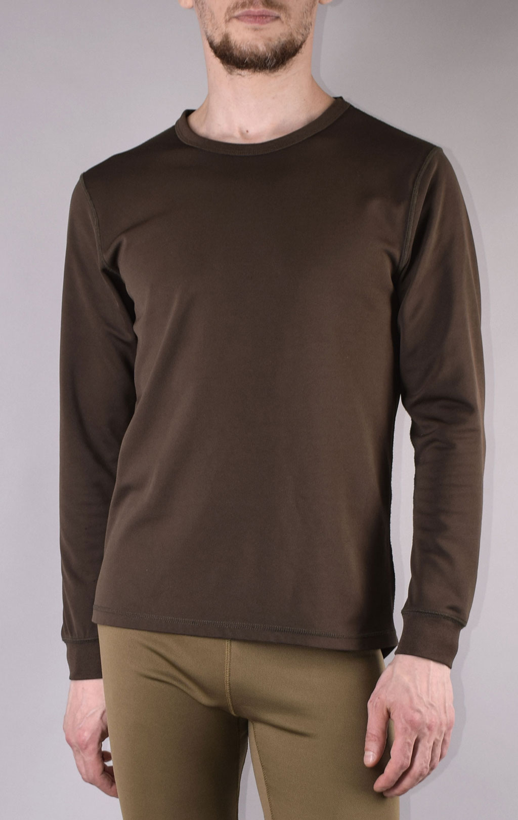 Термофутболка с длинным рукавом Vest Thermal olive Англия