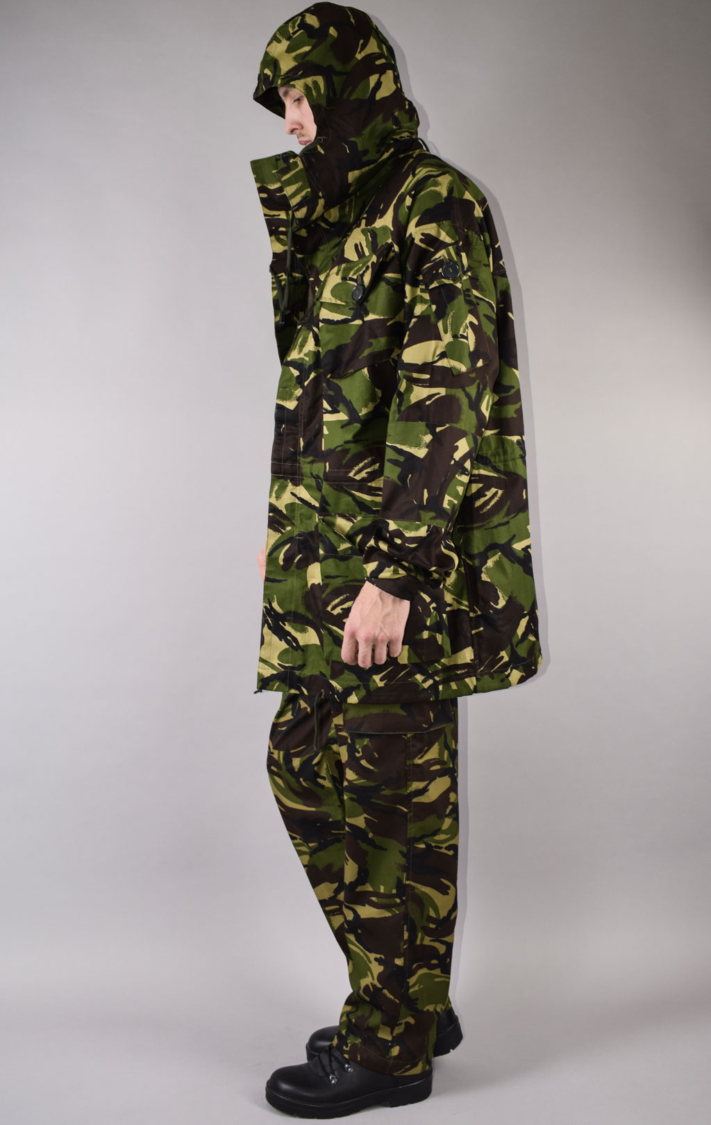 Парка Windproof (без проволоки в капюшоне) dpm Англия