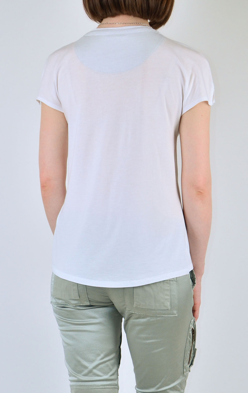 Женская футболка AERONAUTICA MILITARE bianco ottico (TS 1492) 