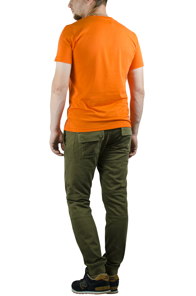 Футболка ALPHA INDUSTRIES BASIC T orange 