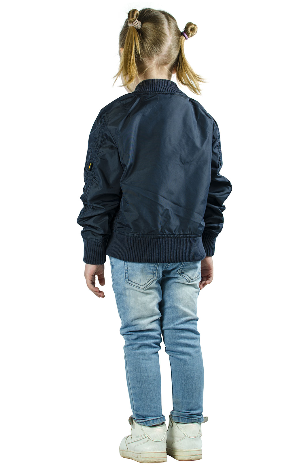 Детская ветровка-бомбер ALPHA INDUSTRIES MA-1 TT rep. blue 