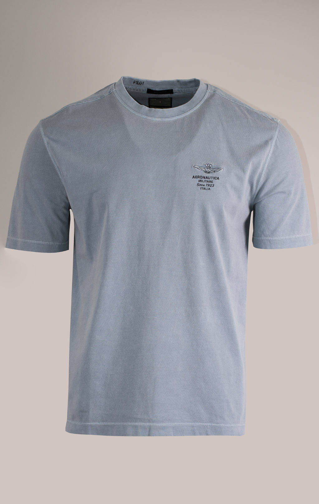 Футболка AERONAUTICA MILITARE SS 24/IN glacier blue (TS 2205) 