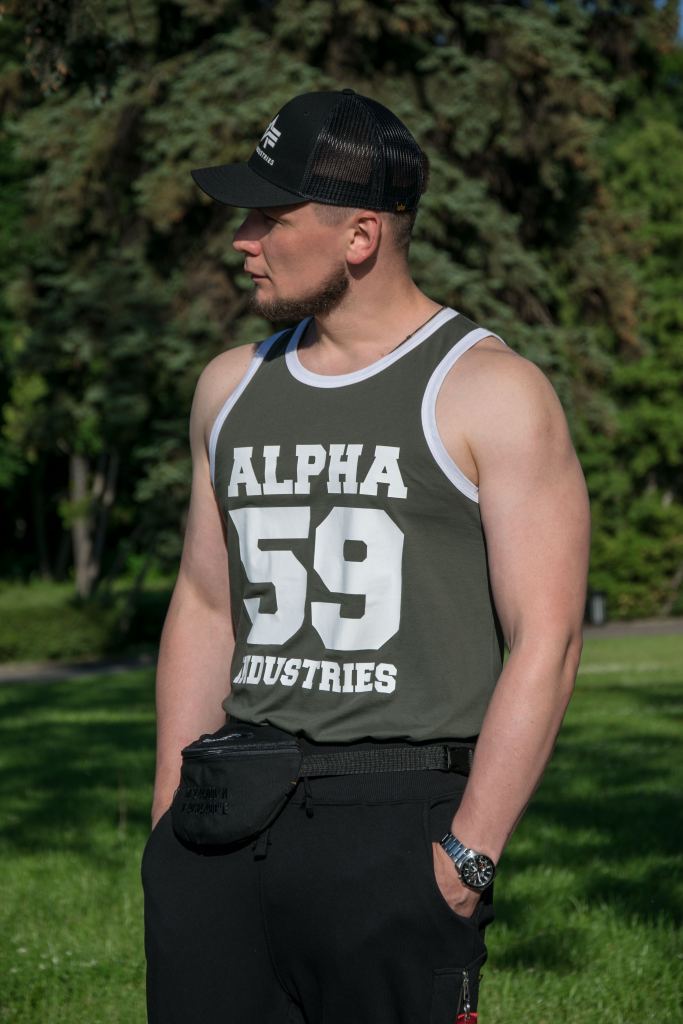 Майка Alpha майка хлопок