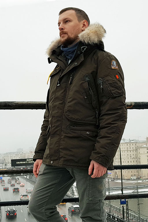 Куртка-аляска мужская PARAJUMPERS RIGHT HAND Куртка-аляска мужская PARAJUMPERS RIGHT HAND