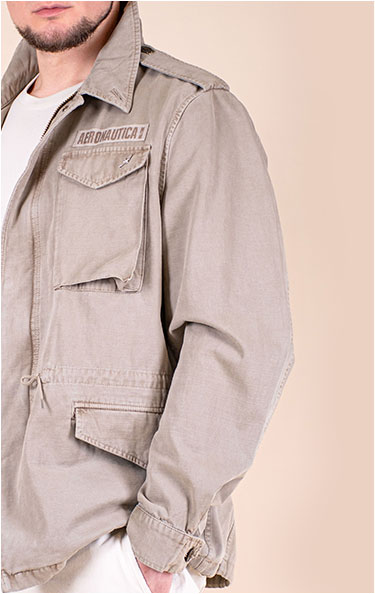 Ветровка M-65 AERONAUTICA MILITARE SS 26/IN winter twig (AB 3044)