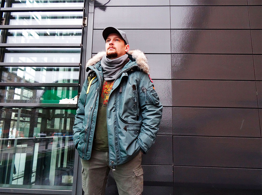 Куртка-аляска мужская PARAJUMPERS RIGHT HAND Куртка-аляска мужская PARAJUMPERS RIGHT HAND
